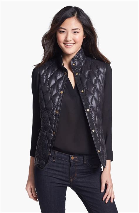 nordstrom michael kors vest inset|Michael Kors down vest women.